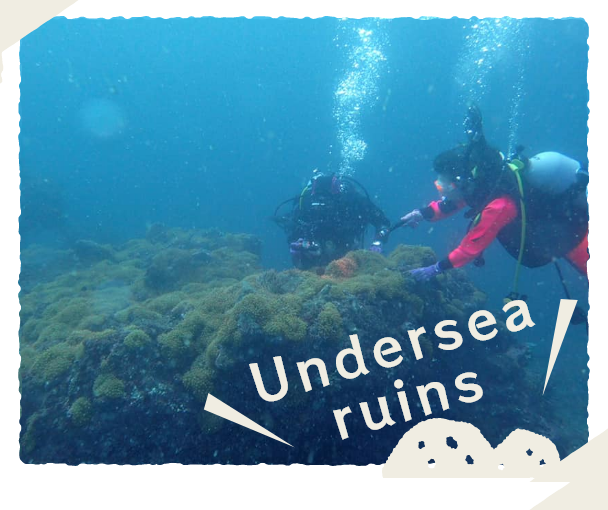 Undersea ruins